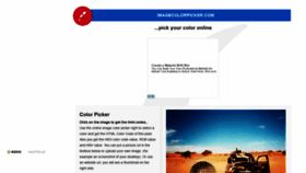 What Imagecolorpicker.com website looked like in 2020 (3 years ago)