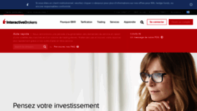 What Interactivebrokers.fr website looked like in 2020 (5 years ago)