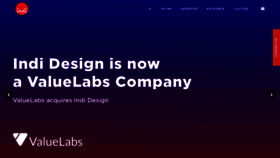 What Indidesign.in website looked like in 2020 (3 years ago)