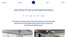 What Ifarchitecture.com.au website looked like in 2020 (3 years ago)