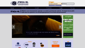 What Ifmsa.nl website looked like in 2020 (3 years ago)