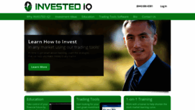What Investediq.com website looked like in 2020 (3 years ago)