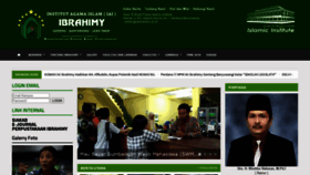 What Iaiibrahimy.ac.id website looked like in 2020 (3 years ago)
