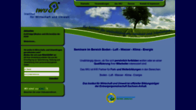 What Iwu-ev.de website looked like in 2020 (3 years ago)