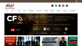 What Imef.org.mx website looked like in 2020 (3 years ago)