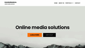 What Internetmedia.hu website looked like in 2020 (3 years ago)