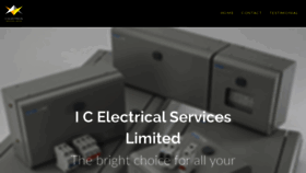 What Icelectricaluk.com website looked like in 2020 (3 years ago)