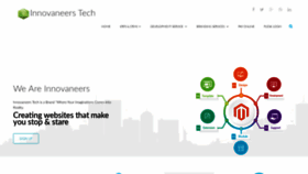 What Innovaneers.in website looked like in 2020 (3 years ago)