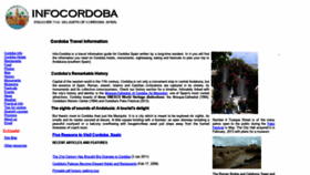 What Infocordoba.com website looked like in 2020 (3 years ago)