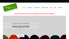 What Iyogaprops.com.au website looked like in 2020 (3 years ago)