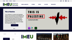 What Imeu.org website looked like in 2020 (4 years ago)