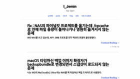 What Ijemin.com website looked like in 2020 (3 years ago)