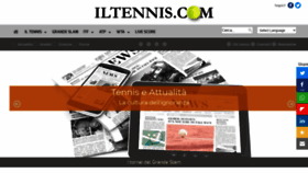 What Iltennis.com website looked like in 2020 (3 years ago)