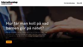 What Internetkunskap.se website looked like in 2020 (3 years ago)