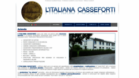 What Italianacasseforti.it website looked like in 2020 (3 years ago)