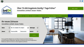 What Ivd24immobilien.de website looked like in 2020 (3 years ago)
