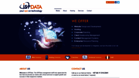 What Ispdata.co.za website looked like in 2020 (5 years ago)