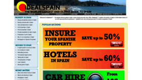 What Idealspain.com website looked like in 2020 (3 years ago)