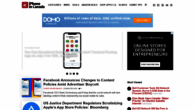 What Iphoneincanada.ca website looked like in 2020 (3 years ago)