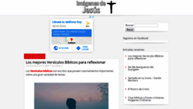 What Imagenes-de-jesus.com website looked like in 2020 (3 years ago)
