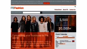 What Ite-fashion.com website looked like in 2020 (3 years ago)