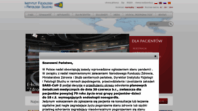 What Ifps.org.pl website looked like in 2020 (3 years ago)
