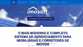 What Imosoft.com.br website looked like in 2020 (5 years ago)