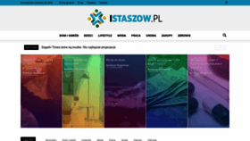 What Istaszow.pl website looked like in 2020 (3 years ago)