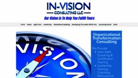 What In-vision.biz website looked like in 2020 (3 years ago)