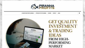 What Insight.piranhaprofits.com website looked like in 2020 (3 years ago)