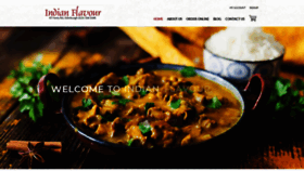 What Indianflavour-edinburgh.co.uk website looked like in 2020 (3 years ago)