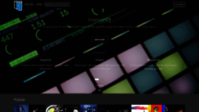What Internetdj.com website looked like in 2020 (4 years ago)
