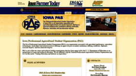 What Iowapas.org website looked like in 2020 (4 years ago)