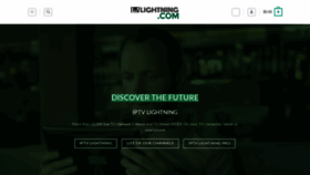 What Iptvlightning.com website looked like in 2020 (3 years ago)