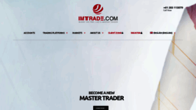What Imttrade.com website looked like in 2020 (3 years ago)