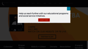 What Islamiccenter.com website looked like in 2020 (3 years ago)