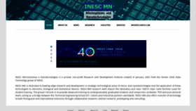 What Inesc-mn.pt website looked like in 2020 (3 years ago)