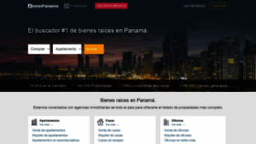 What Inmopanama.com website looked like in 2020 (3 years ago)