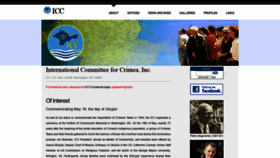 What Iccrimea.org website looked like in 2020 (3 years ago)