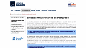 What Iaeu.org website looked like in 2020 (5 years ago)