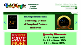 What Inkmagic.com website looked like in 2020 (3 years ago)