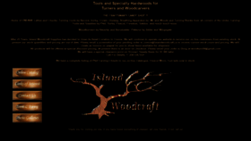 What Islandwoodcraft.ca website looked like in 2020 (3 years ago)