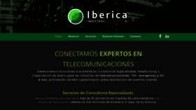 What Ibericaind.com website looked like in 2020 (3 years ago)