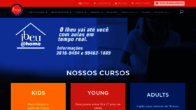 What Ibeu.com.br website looked like in 2020 (3 years ago)