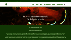 What Igl-home.de website looked like in 2020 (3 years ago)