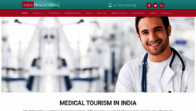 What Indianmedicalholiday.com website looked like in 2020 (3 years ago)