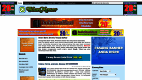 What Iklanbariskota.com website looked like in 2020 (3 years ago)