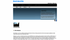 What Iklanmalaysia.net website looked like in 2020 (3 years ago)