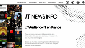 What It-news-info.com website looked like in 2020 (3 years ago)