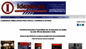 What Idealmaq.com.br website looked like in 2020 (3 years ago)